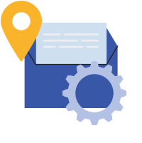 Forward replacement parts or personal mail to the next marina or customs clearinghouse