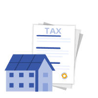 Forward tax forms or year-end financials to property owners