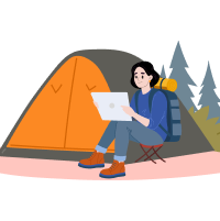 Digital Nomads Traveling The U.s.