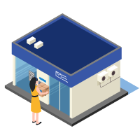 Drop Off Your Items At Our Front Desk